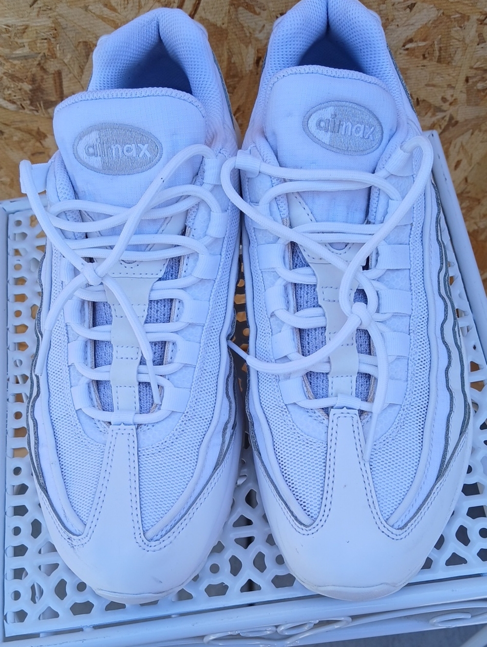 Nike White Air Max Running Sneakers